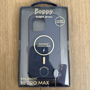 XO Poppy Twilight Dream iPhone 16 Pro Max Case MagSafe Compatible Blue NIB